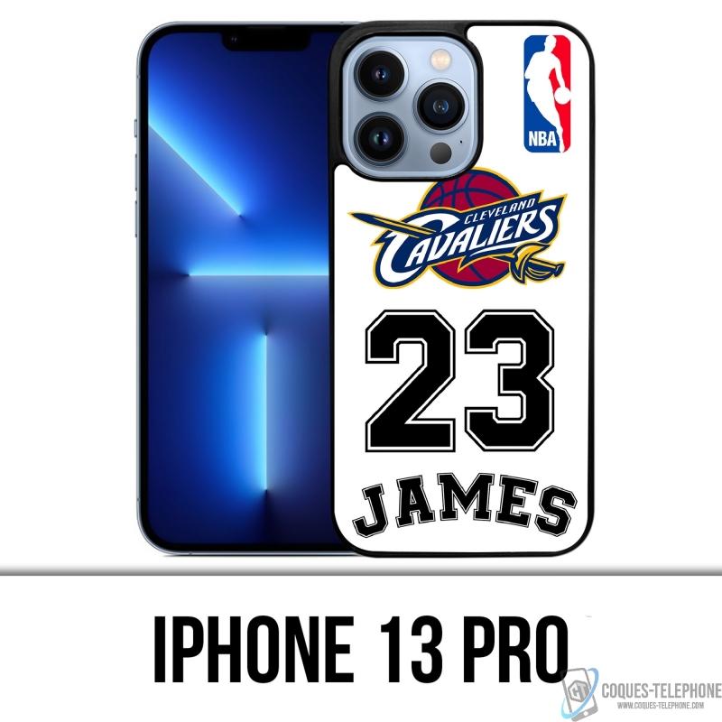 Custodia per iPhone 13 Pro - Lebron James White