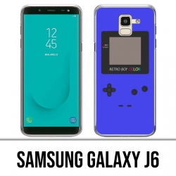 Carcasa Samsung Galaxy J6 - Game Boy Color Azul