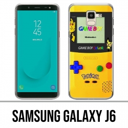 Coque Samsung Galaxy J6 - Game Boy Color Pikachu Jaune Pokémon