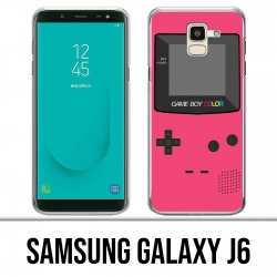 Carcasa Samsung Galaxy J6 - Game Boy Color Rosa