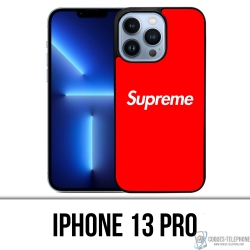 Coque iPhone 13 Pro - Logo Supreme