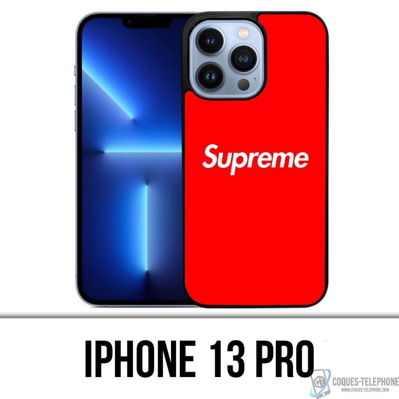 Custodia per iPhone 13 Pro - Logo Supreme