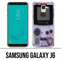 Coque Samsung Galaxy J6 - Game Boy Color Violet