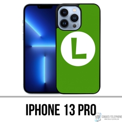 Coque iPhone 13 Pro - Mario Logo Luigi