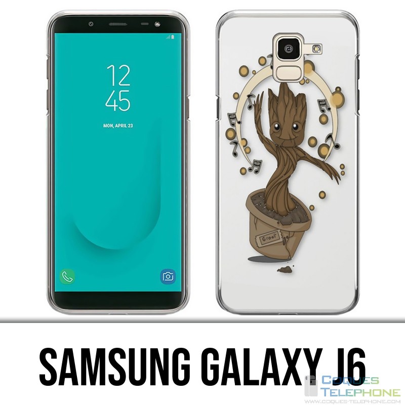 Samsung Galaxy J6 Hülle - Wächter der Groot Galaxy