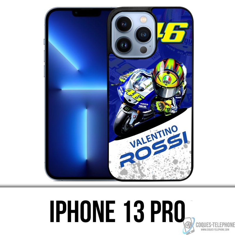 Cover iPhone 13 Pro - Motogp Rossi Cartoon 2