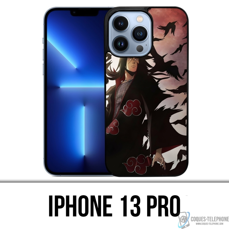 Custodia per iPhone 13 Pro - Naruto Itachi Ravens