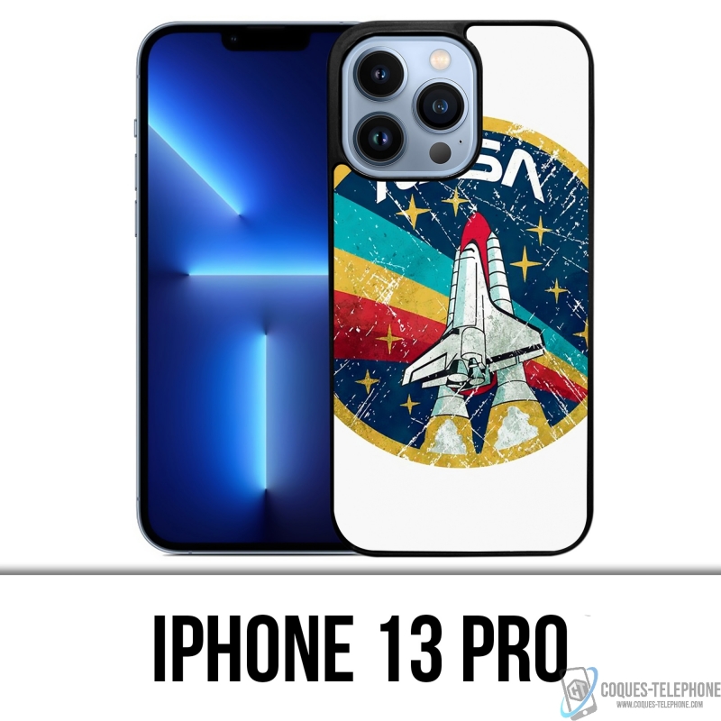 Funda para iPhone 13 Pro - Insignia de cohete de la NASA