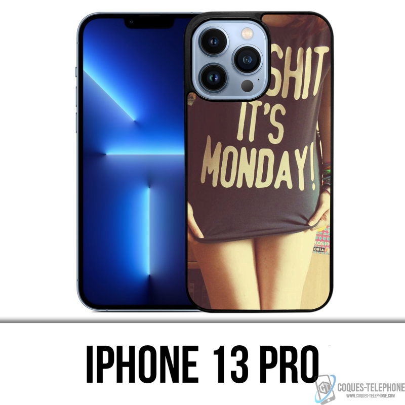 Coque iPhone 13 Pro - Oh Shit Monday Girl
