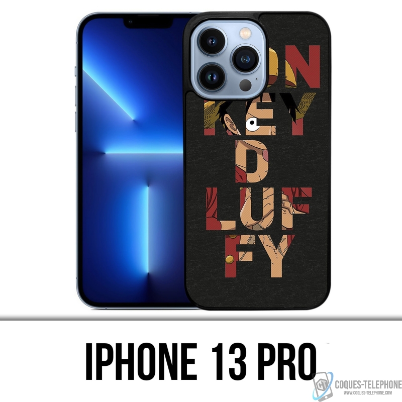 Coque iPhone 13 Pro - One Piece Monkey D Luffy