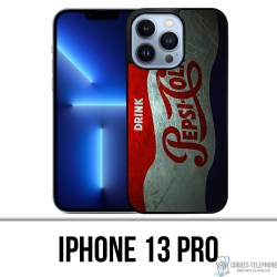 Custodia per iPhone 13 Pro - Pepsi vintage