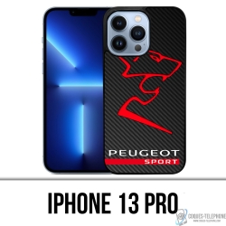 Cover iPhone 13 Pro - Logo Peugeot Sport