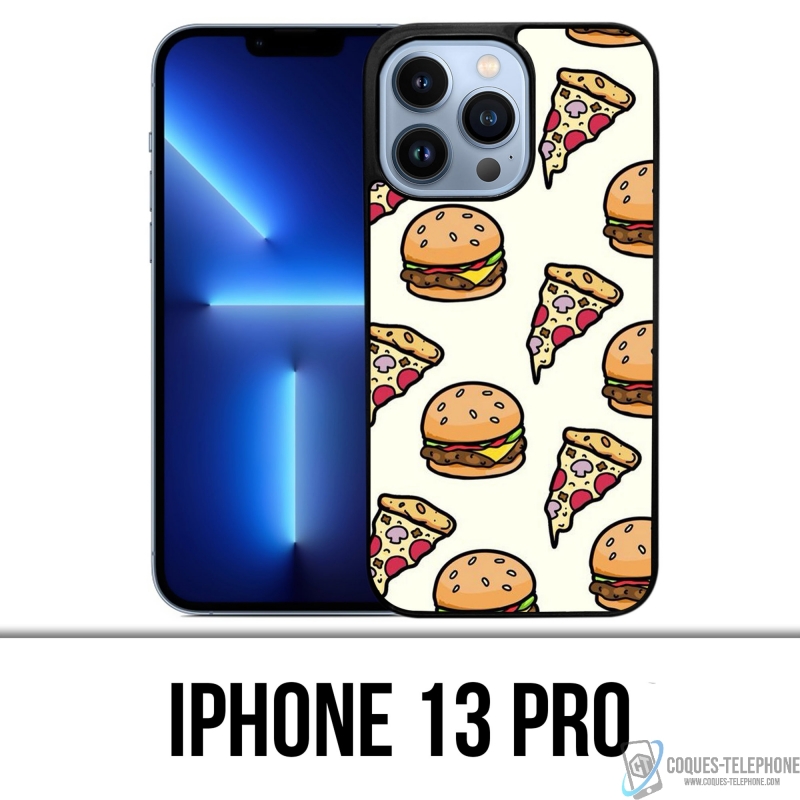 Coque iPhone 13 Pro - Pizza Burger