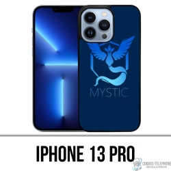 Coque iPhone 13 Pro - Pokémon Go Team Msytic Bleu