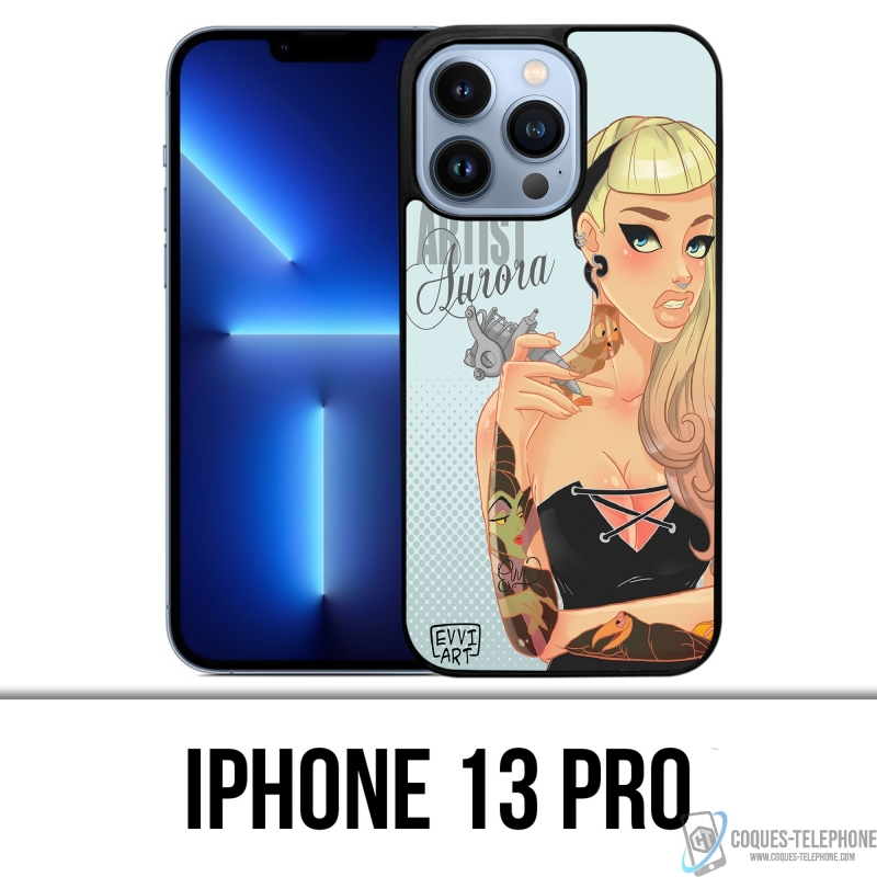 Coque iPhone 13 Pro - Princesse Aurore Artiste