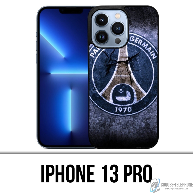 Coque iPhone 13 Pro - Psg Logo Grunge