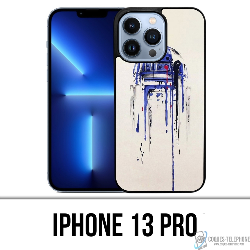 Coque iPhone 13 Pro - R2D2 Paint