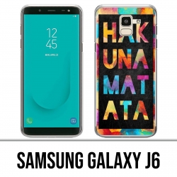 Samsung Galaxy J6 Hülle - Hakuna Mattata