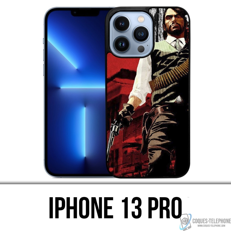 Funda para iPhone 13 Pro - Red Dead Redemption