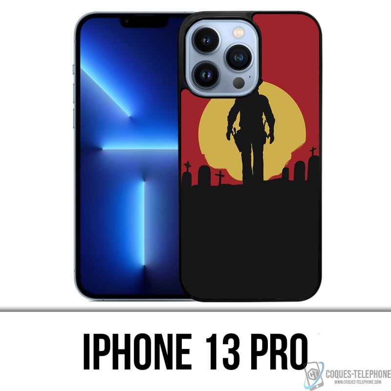 Coque iPhone 13 Pro - Red Dead Redemption Sun