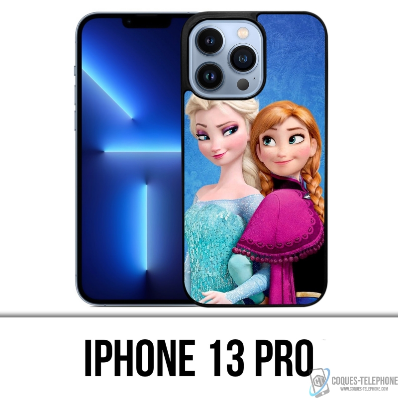 Funda para iPhone 13 Pro - Frozen Elsa y Anna