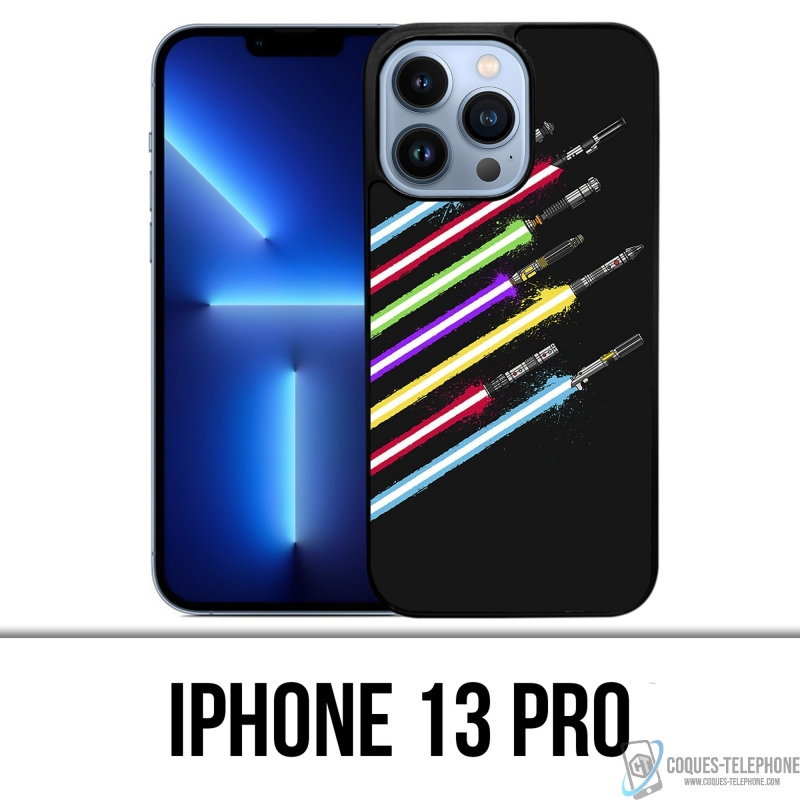 Custodia per iPhone 13 Pro - Spada laser di Star Wars