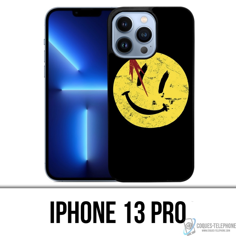 Cover iPhone 13 Pro - Smiley Watchmen