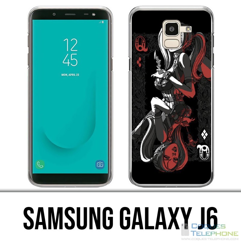 Samsung Galaxy J6 Hülle - Harley Queen Card
