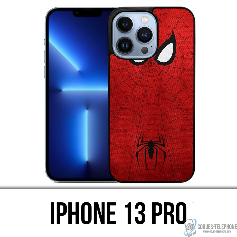 Coque iPhone 13 Pro - Spiderman Art Design