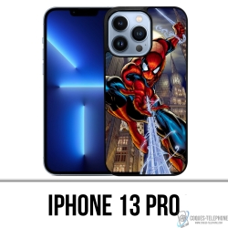 Coque iPhone 13 Pro - Spiderman Comics