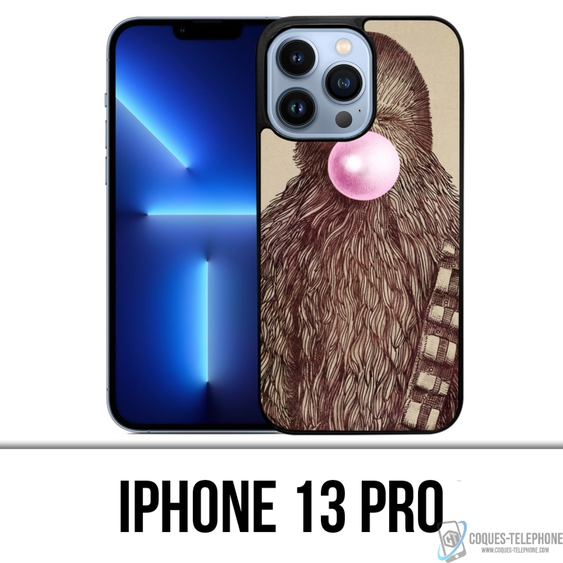 Coque iPhone 13 Pro - Star Wars Chewbacca Chewing Gum