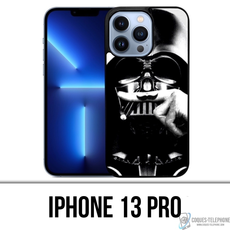 Coque iPhone 13 Pro - Star Wars Dark Vador Moustache