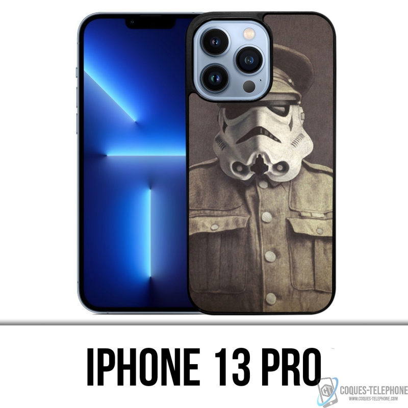 Coque iPhone 13 Pro - Star Wars Vintage Stromtrooper