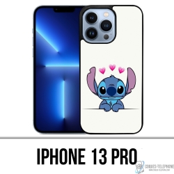 Coque iPhone 13 Pro - Stitch Amoureux