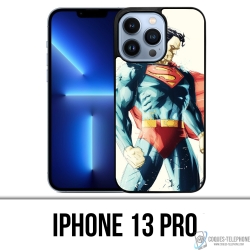 Coque iPhone 13 Pro - Superman Paintart