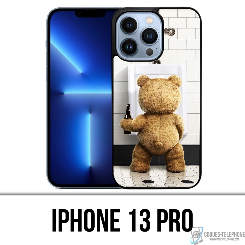 Coque iPhone 13 Pro - Ted Toilettes