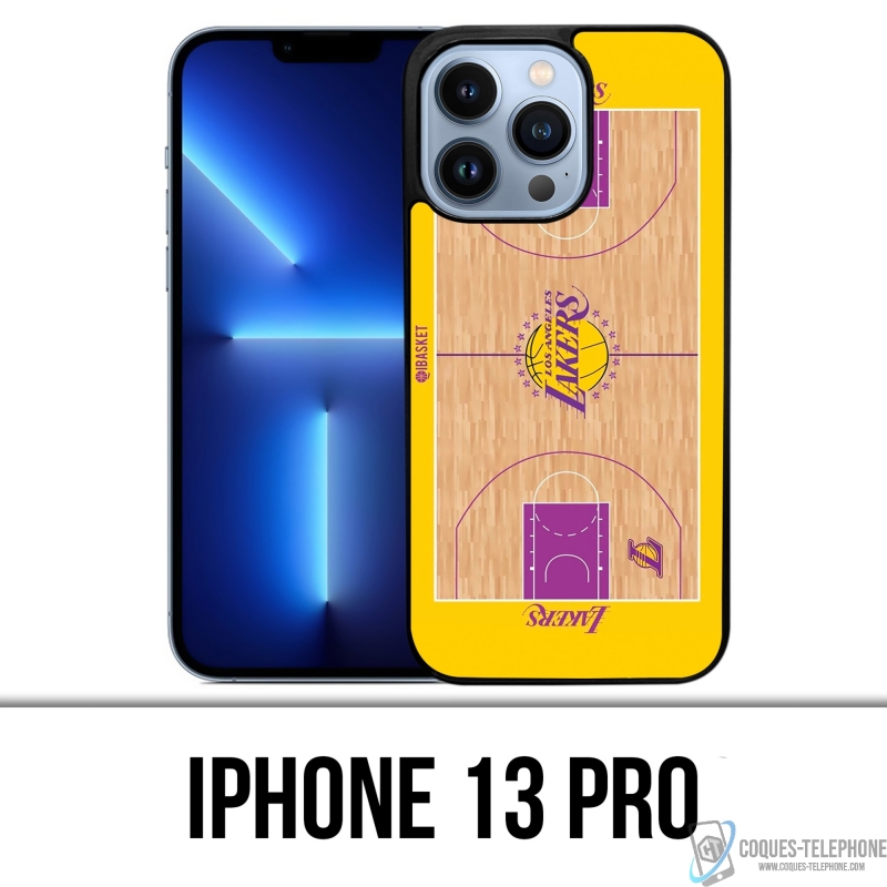 Funda para iPhone 13 Pro - Besketball Lakers Nba Field