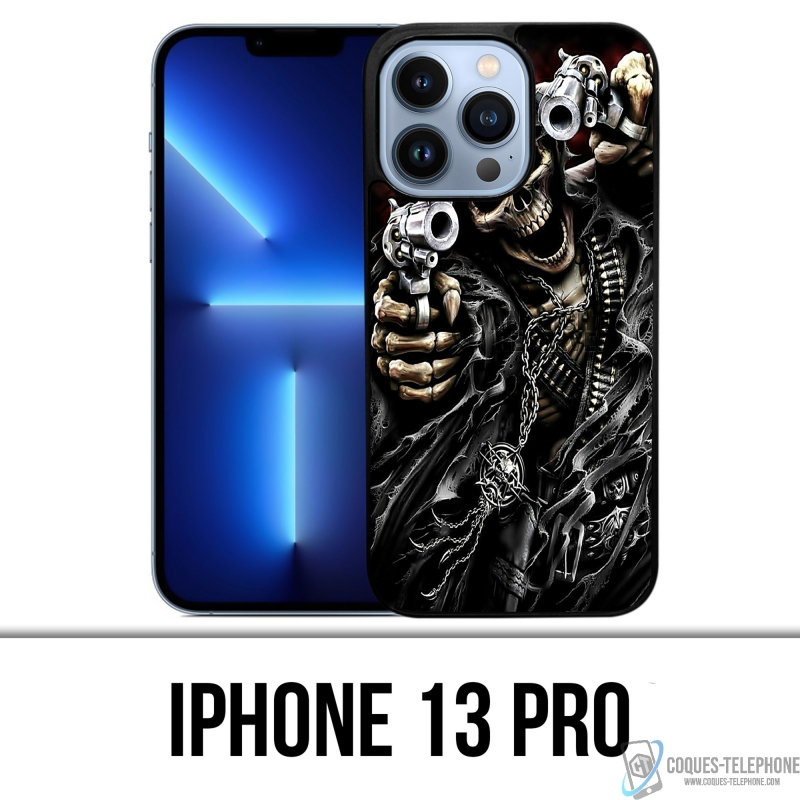 Custodia IPhone 13 Pro - Pistola Tete Mort