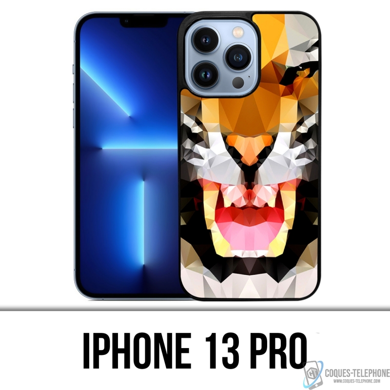 IPhone 13 Pro Case - Geometrischer Tiger