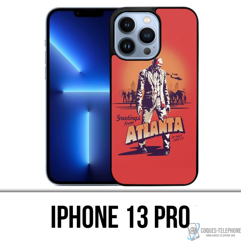 Coque iPhone 13 Pro - Walking Dead Greetings From Atlanta