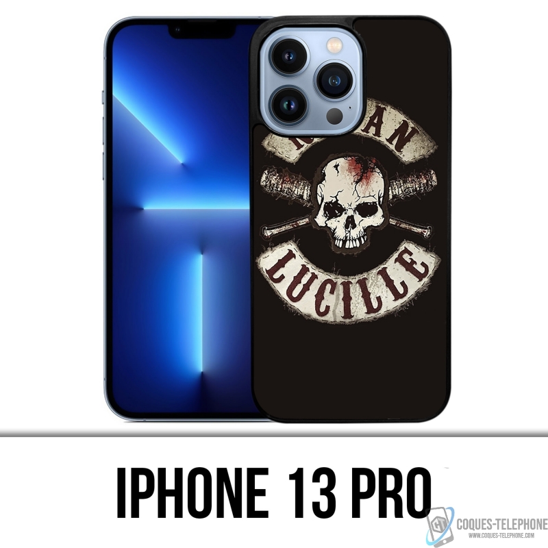 Coque iPhone 13 Pro - Walking Dead Logo Negan Lucille