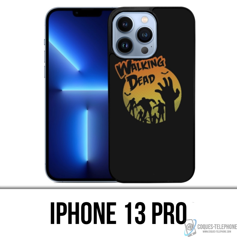 Funda para iPhone 13 Pro - Walking Dead Logo Vintage