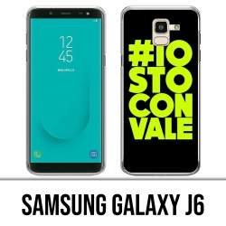 Funda Samsung Galaxy J6 - Io Sto Con Vale Valentino Rossi Motogp