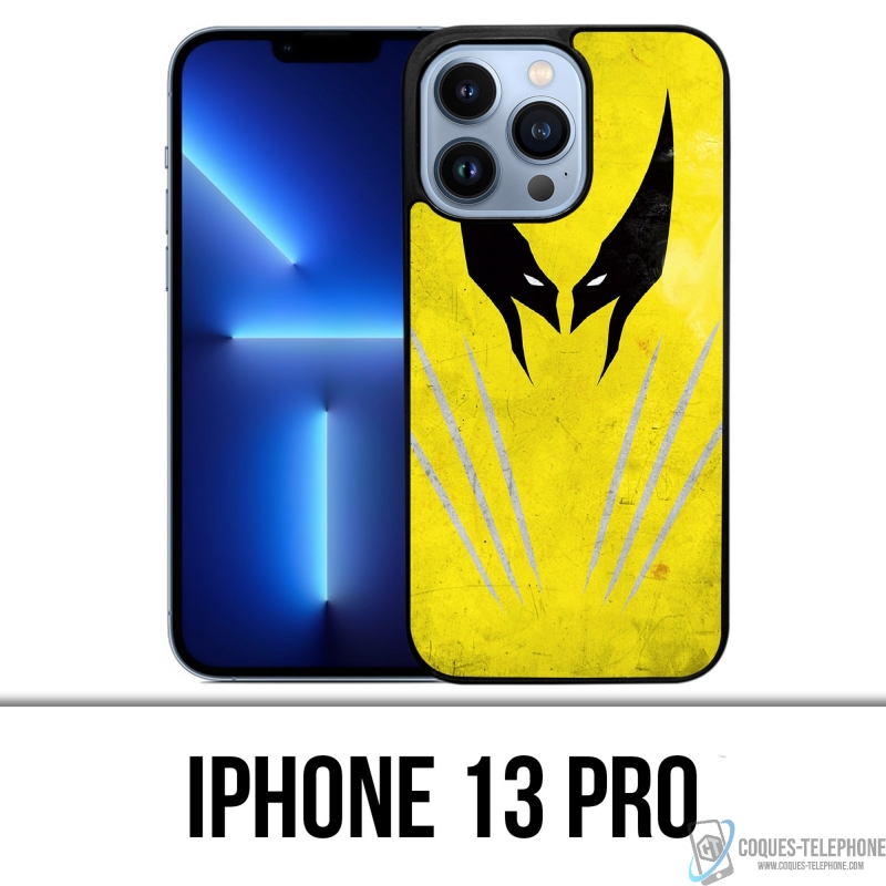 Funda para iPhone 13 Pro - Xmen Wolverine Art Design