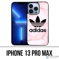 Coque iPhone 13 Pro Max - Adidas Marble Pink