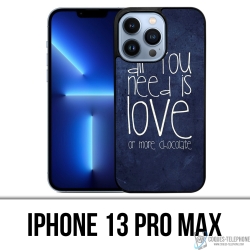 Funda para iPhone 13 Pro Max: todo lo que necesitas es chocolate