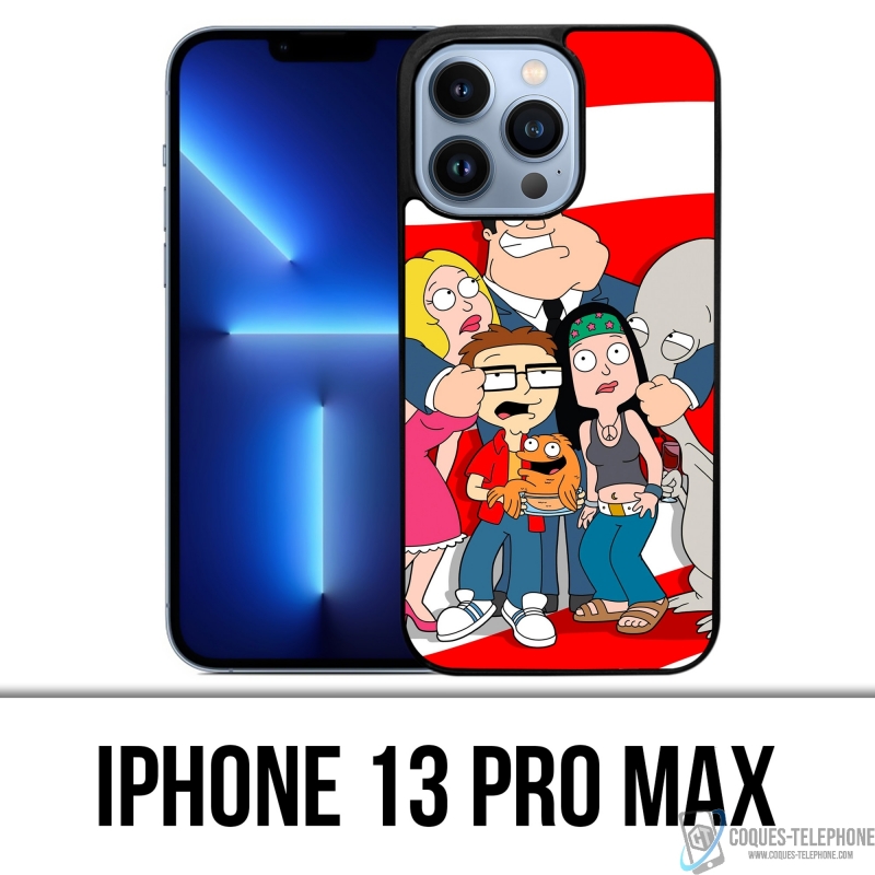 Coque iPhone 13 Pro Max - American Dad