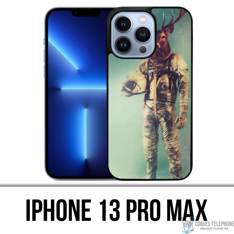 Coque iPhone 13 Pro Max - Animal Astronaute Cerf