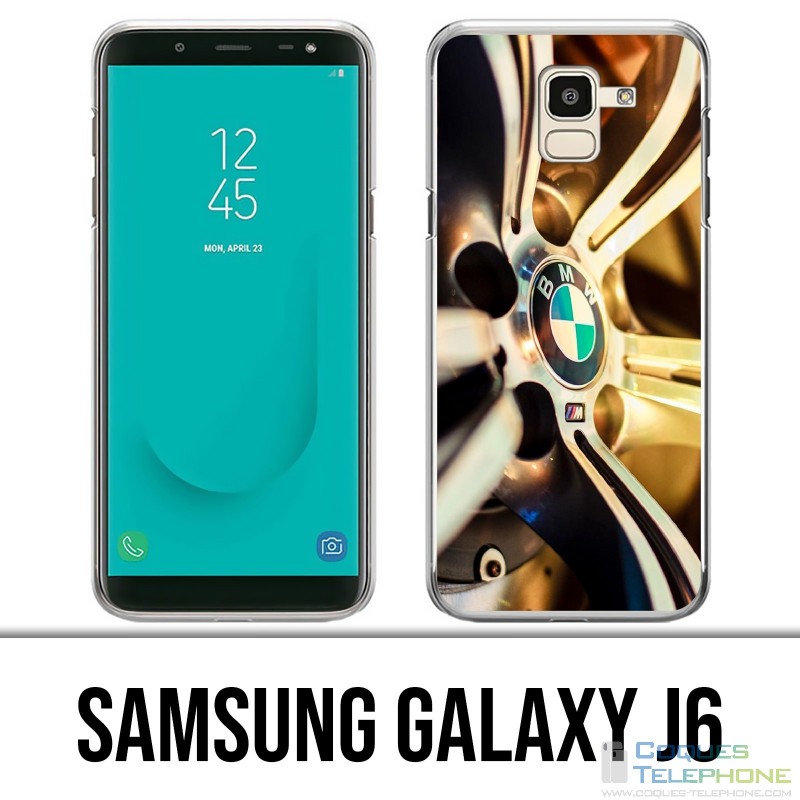 Custodia Samsung Galaxy J6 - Cerchio cromato BMW