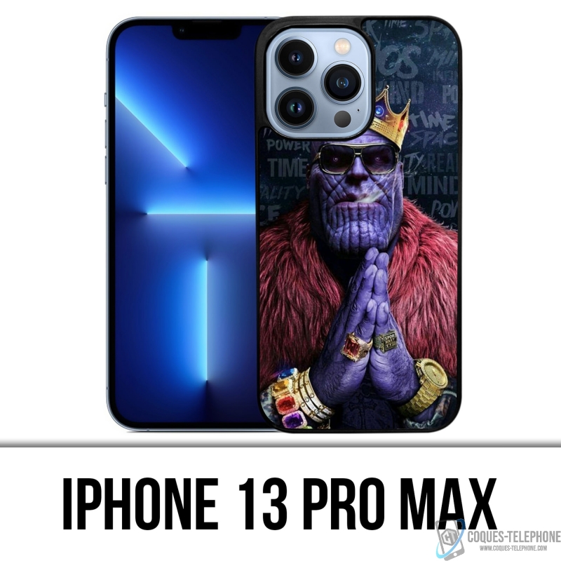 Coque iPhone 13 Pro Max - Avengers Thanos King